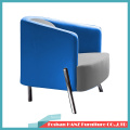 Manufacturer Direct Selling Single Seat Non Rotating Backrest Leisure Chair